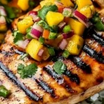 Honey Lime Chicken with Mango Salsa