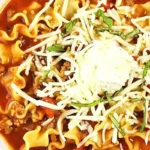 Easy Lasagna Soup