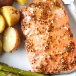 Easy One Pan Salmon Dinner