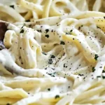 Classic Homemade Creamy Garlic Alfredo Sauce in Ten Minutes