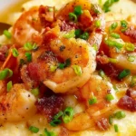Savory Garlic Shrimp and Cheesy Grits