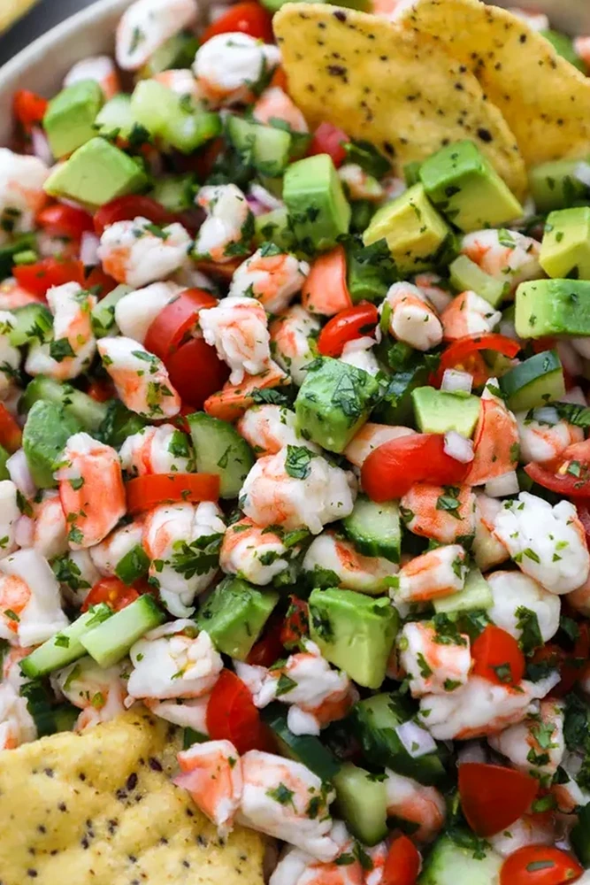 Easy Zesty Shrimp Ceviche