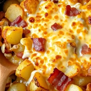 Slow Cooker Cowboy Potato Casserole