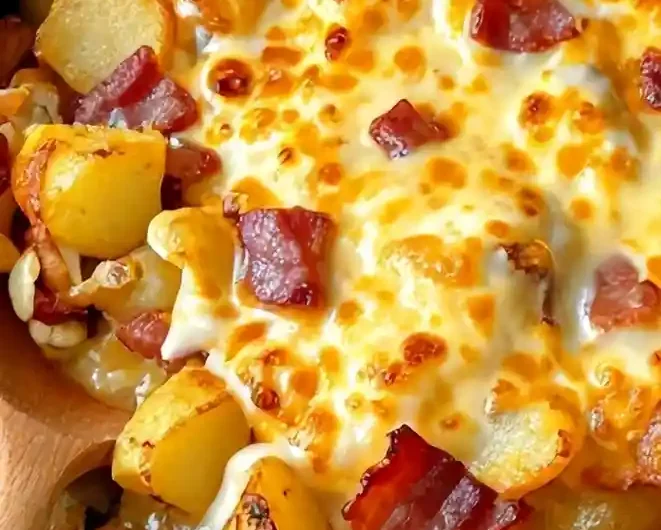 Slow Cooker Cowboy Potato Casserole