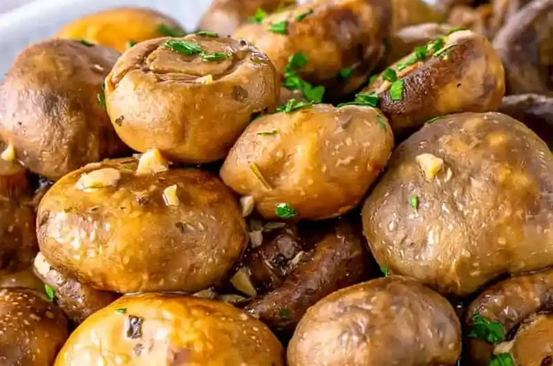 Buttery Slow-Cooker Ranch Mushrooms