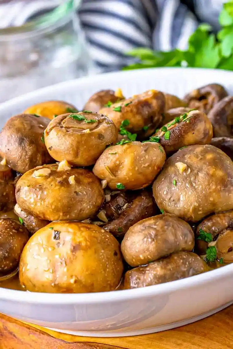 Buttery Slow-Cooker Ranch Mushrooms