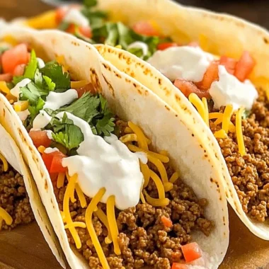 Ground Beef Tacos | Easy Weeknight Taco Recipe