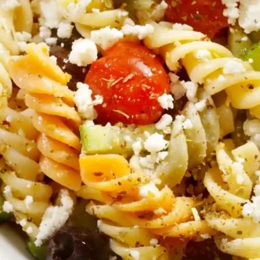 Greek Pasta Salad with Feta