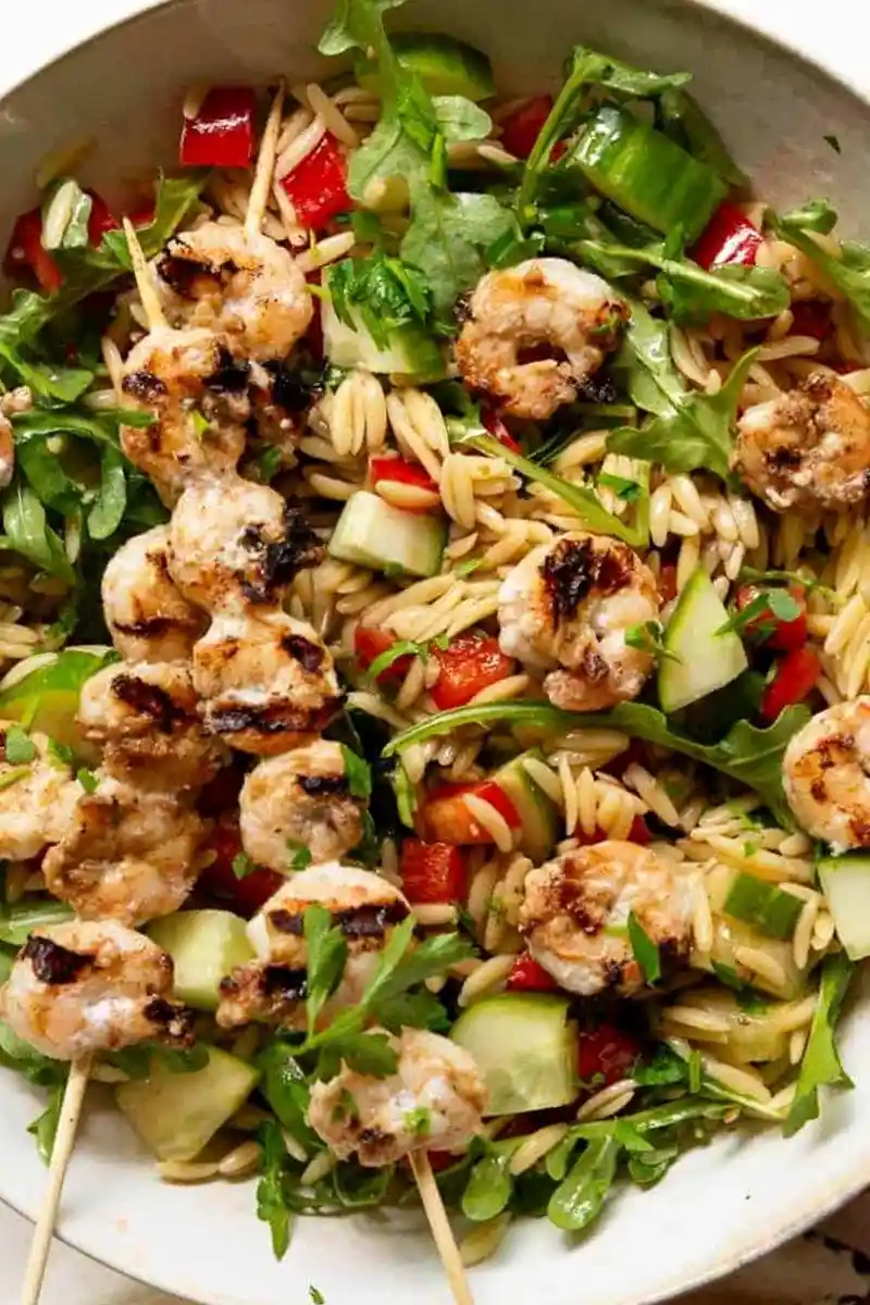 Shrimp Orzo Salad