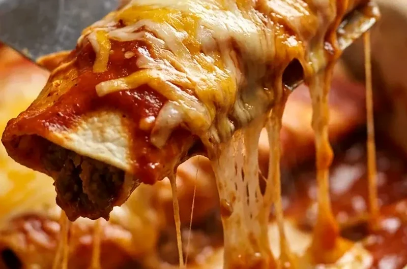 Easy Ground Beef Enchiladas Recipe: Cheesy & Savory Dinner