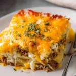 Hearty Beef and Hash Brown Casserole