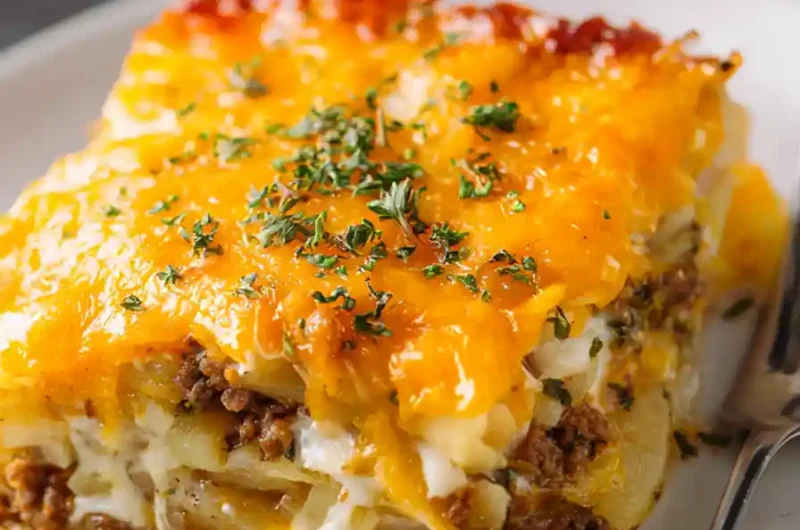 Hearty Beef and Hash Brown Casserole