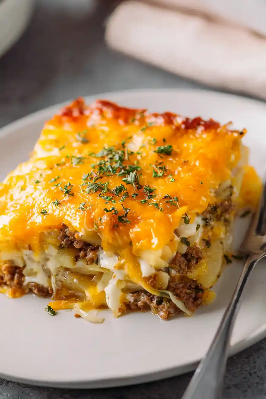 Hearty Beef and Hash Brown Casserole