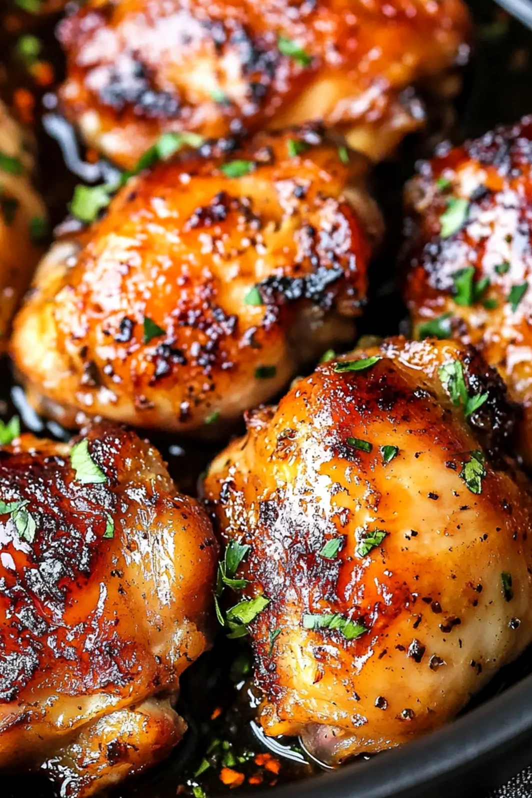Honey Garlic Boneless Chicken Thighs