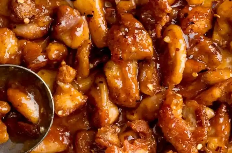 Baked Honey Garlic Chicken Thighs
