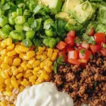 Ground Beef Taco Rice Bowl Quick and Easy Dinner
