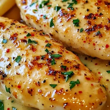 Irresistibly Creamy Chicken Fillet in Spicy Garlic-Parmesan Sauce