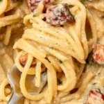 Easy Savory Pasta Carbonara Style