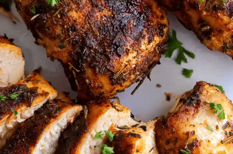 Air Fryer Chicken Breast No Breading
