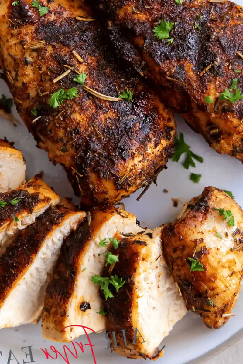 Air Fryer Chicken Breast No Breading