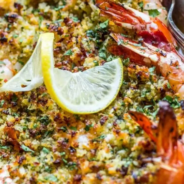 Classic Oven-Roasted Garlic Butter Shrimp