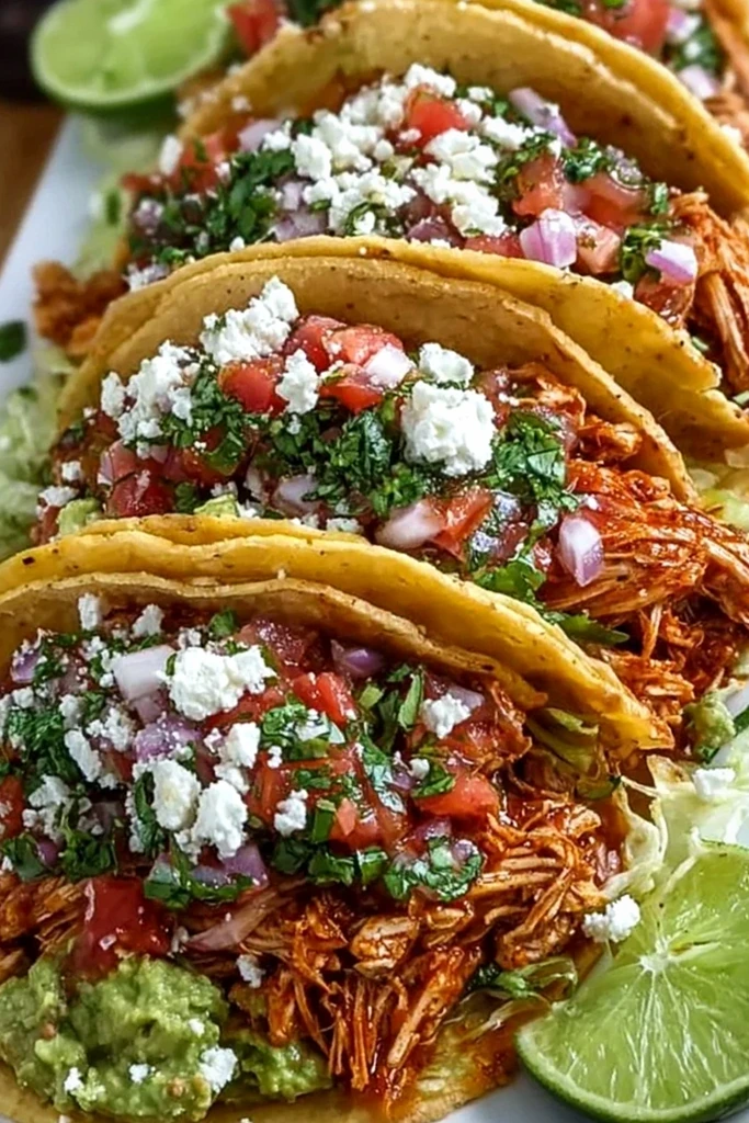 Irresistible Slow Cooker Chicken Tacos