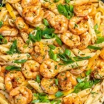 Vibrant Jamaican Style Shrimp Rasta Pasta