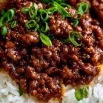 Quick Korean Ground Beef Bowls: Savory and Sticky