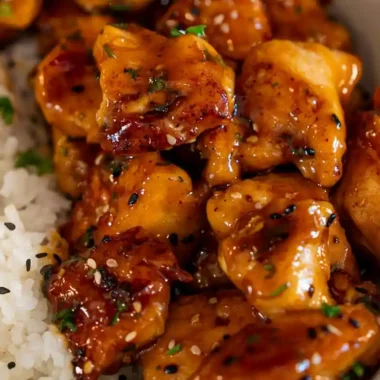 Savory Sweet Chili Glazed Chicken Bowls