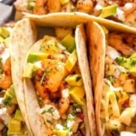 Classic Shrimp Tacos with Fresh Guacamole