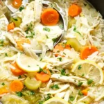 Lemon Chicken and Rice Soup
