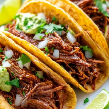 Easy Crock Pot Shredded Beef Tacos – Slow Cooker Perfection