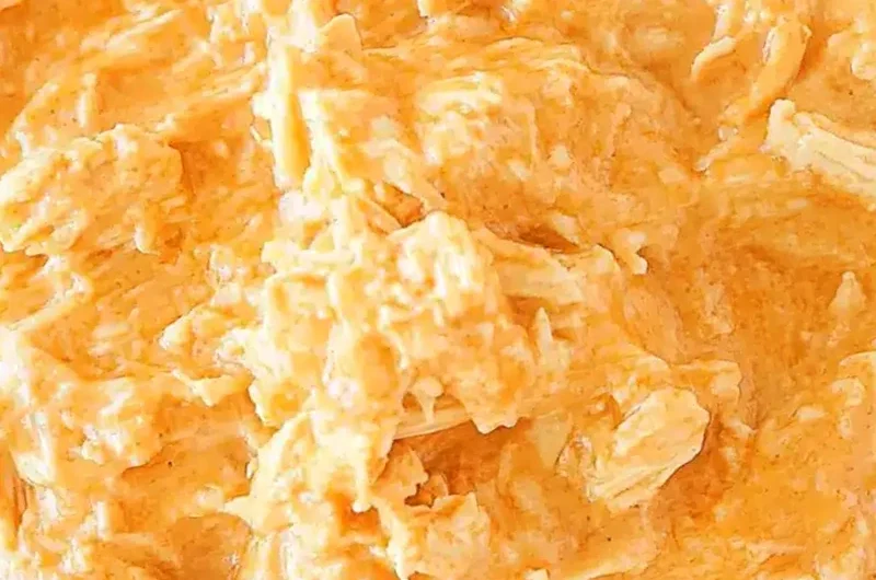Easy Slow Cooker Buffalo Chicken Dip
