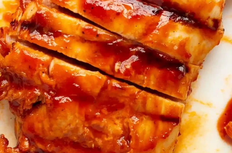 Marinated & Grilled BBQ Chicken Breasts