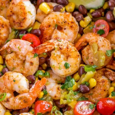 Mexican Shrimp Burrito Bowl