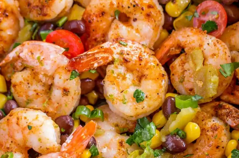Mexican Shrimp Burrito Bowl