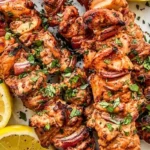 Tender Yogurt-Marinated Turkish Chicken Skewers