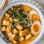 Tofu Miso Ramen Soup