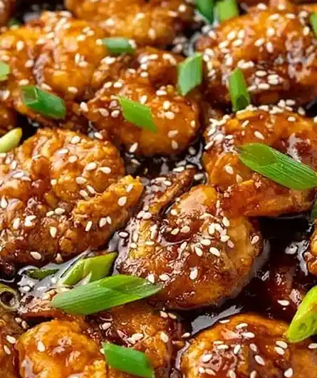 Easy Mongolian Shrimp Stir-Fry
