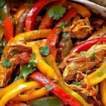 Easy Crockpot Chicken Fajitas