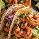 Mouthwatering Shrimp Tacos with Creamy Lime Sauce Delight!