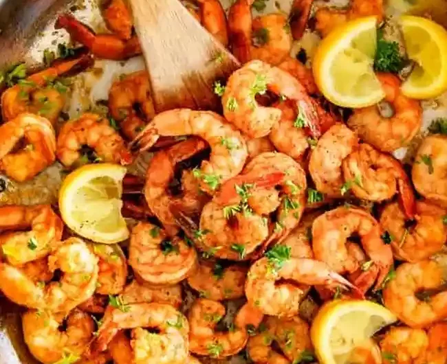 Zesty Old Bay Butter-Seared Shrimp with Tangy Cocktail Dip