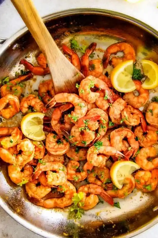Zesty Old Bay Butter-Seared Shrimp with Tangy Cocktail Dip