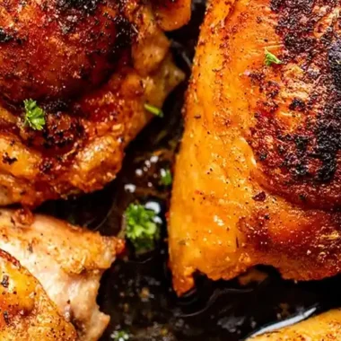 Pan-Roasted Chicken Thighs (Bone-In)
