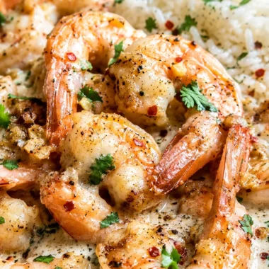 Garlic Shrimp in Creamy Coconut Milk