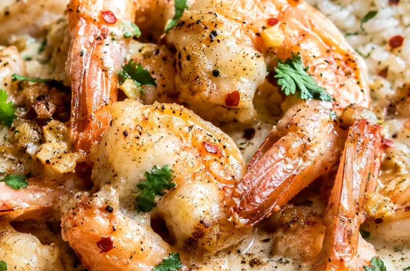 Garlic Shrimp in Creamy Coconut Milk
