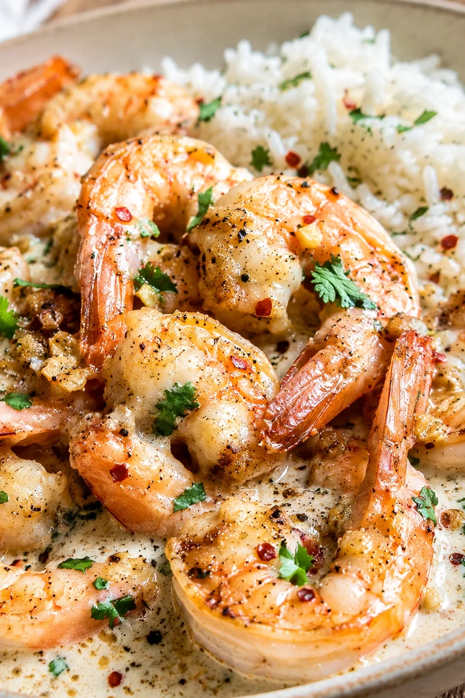 Garlic Shrimp in Creamy Coconut Milk