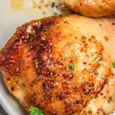 Honey Mustard Chicken Thighs