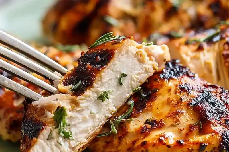 High Protein Greek Chicken Marinade with Yogurt