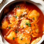 Cozy Ravioli Soup